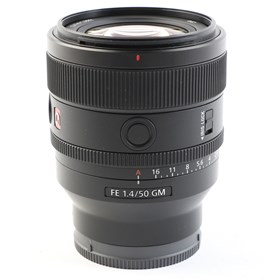 USED Sony FE 50mm f1.4 G Master Lens