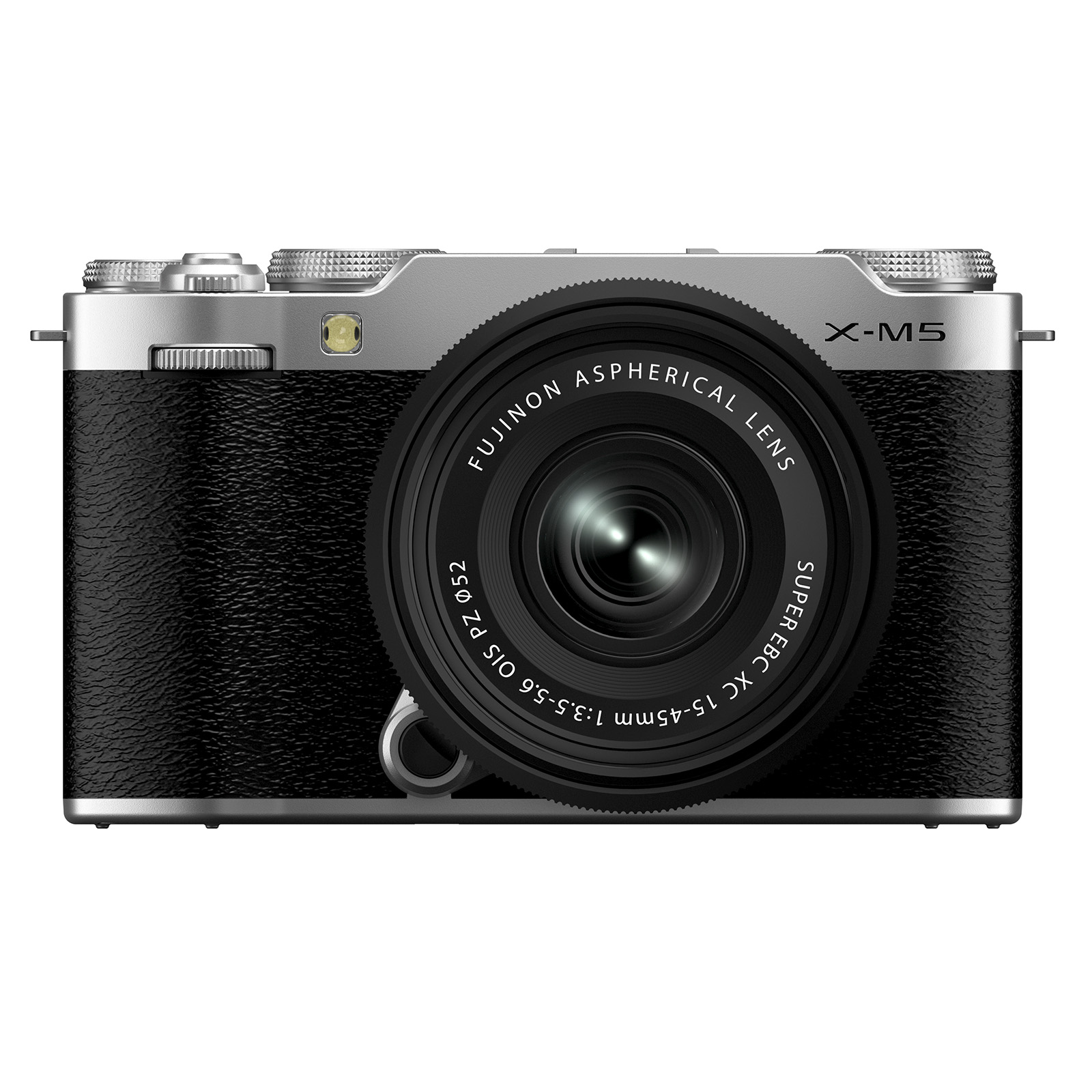 Fujifilm X-M5 Digital Camera Body with XC 15-45mm f3.5-5.6 OIS PZ Lens -  Silver | Wex Photo Video