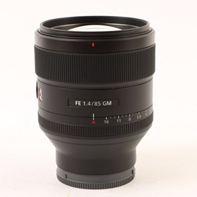 USED Sony FE 85mm f1.4 G Master Lens