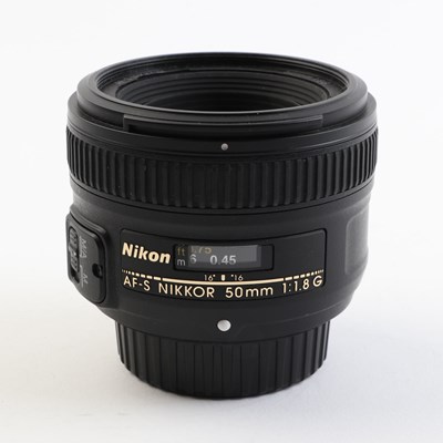 USED Nikon 50mm f1.8 G AF-S Lens