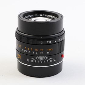 USED Leica 50mm f2 APO-Summicron-M Asph Lens- Black