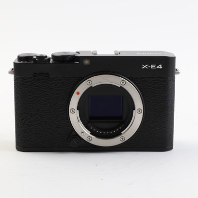 USED Fujifilm X-E4 Digital Camera Body - Black