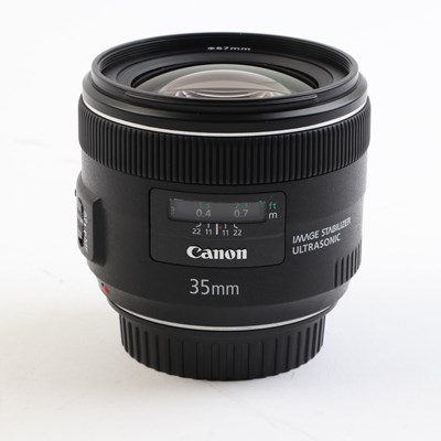 USED Canon EF 35mm f2 IS USM Lens