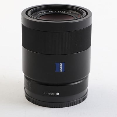 USED Sony FE 55mm f1.8 ZA Carl Zeiss Sonnar T* Lens