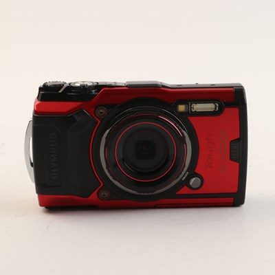 USED Olympus Tough TG-6 Digital Camera - Red