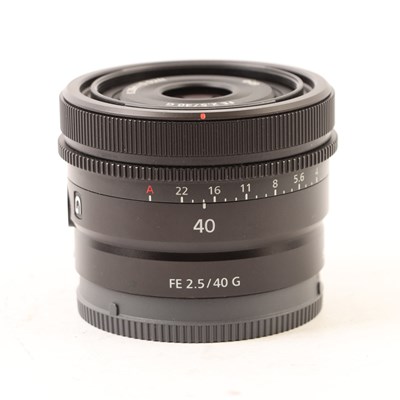 USED Sony FE 40mm f2.5 G Lens