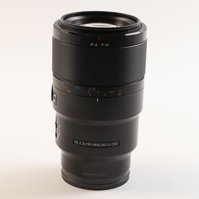 USED Sony FE 90mm f2.8 Macro G OSS Lens