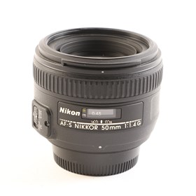 USED Nikon 50mm f1.4 G AF-S Lens