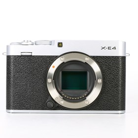 USED Fujifilm X-E4 Digital Camera Body - Silver