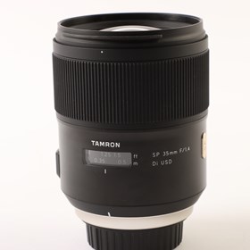 USED Tamron 35mm f1.4 SP Di USD Lens for Nikon F