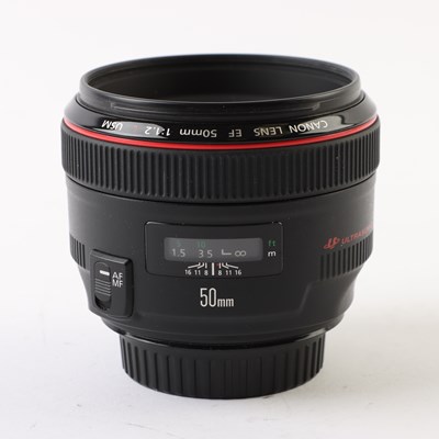 USED Canon EF 50mm f1.2L USM Lens