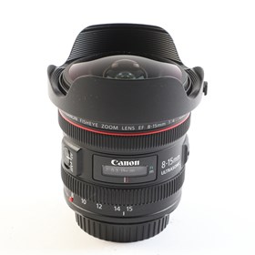 USED Canon EF 8-15mm f4 L USM Fisheye Lens