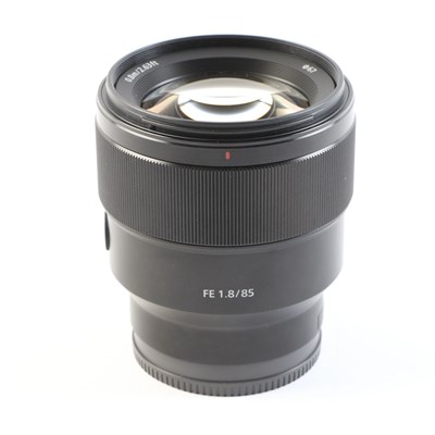 USED Sony FE 85mm f1.8 Prime Lens