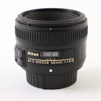 USED Nikon 50mm f1.8 G AF-S Lens