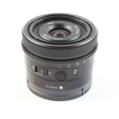 USED Sony FE 24mm f2.8 G Lens