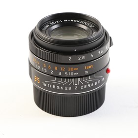 USED Leica 35mm f2 Summicron-M Asph Lens-Black