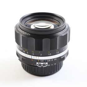 USED Voigtlander 58mm F1.4 SLII-S Nokton - Nikon Fit - Black