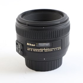 USED Nikon 50mm f1.4 G AF-S Lens